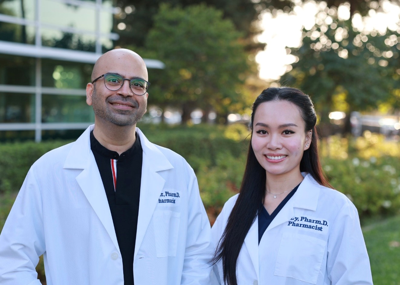 A portrait picture of our pharmacy residents currently in our  class of  2024-2025